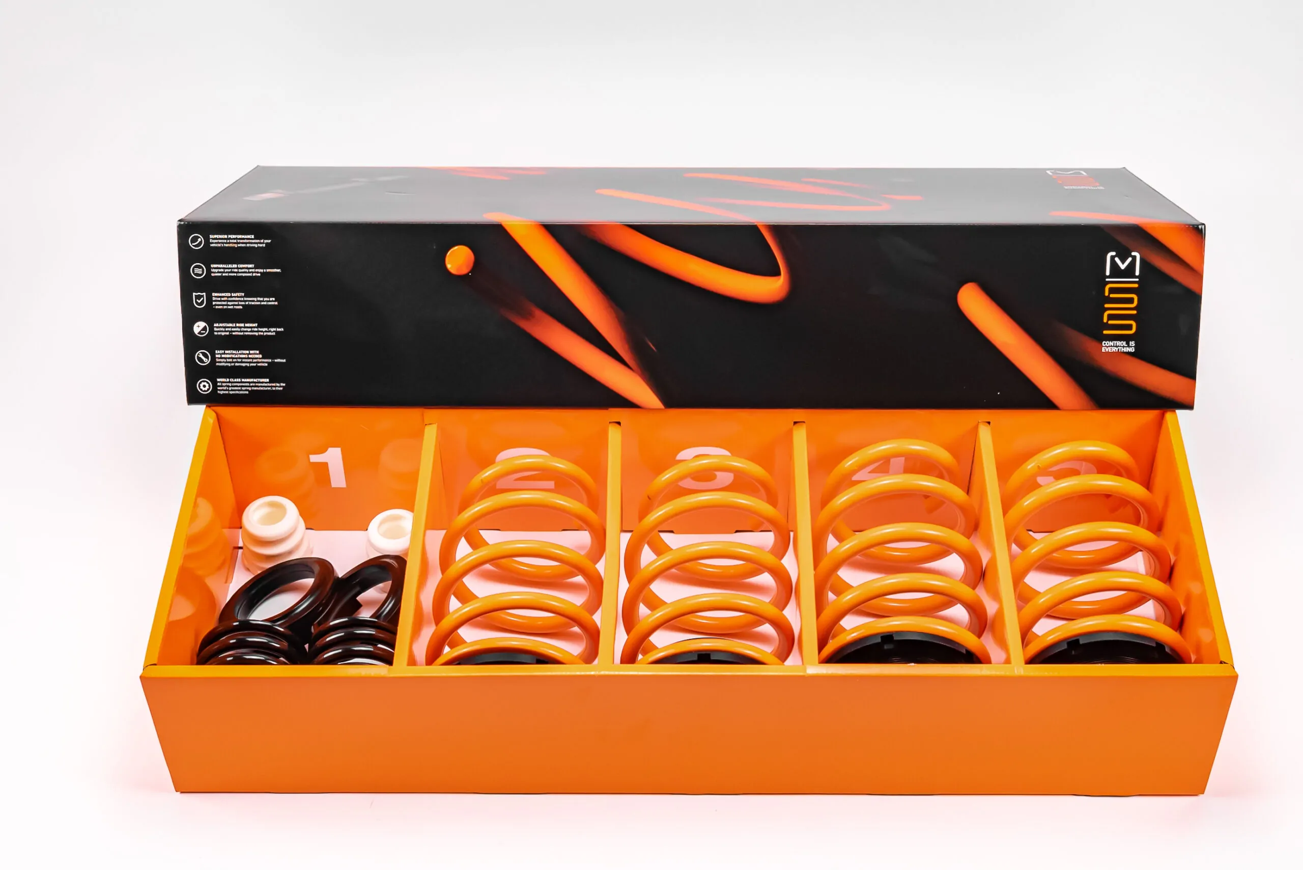 MSS Automotive Adjustable Ride Coil Springs for 2019-2023 Chevrolet Corvette C8 Z51