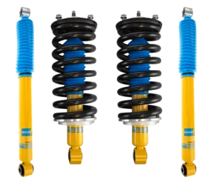 Bilstein 4600 Assembled Coilovers with OE Replacement Springs and Rear Shocks for 2004-2015 Nissan Titan