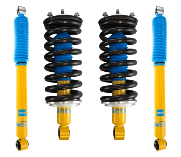 Bilstein 4600 Assembled Coilovers with OE Replacement Springs and Rear Shocks for 2004-2015 Nissan Titan