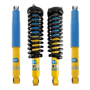 Bilstein 4600 Assembled Coilovers with OE Replacement Springs and Rear Shocks for 2005-2015 Nissan Xterra
