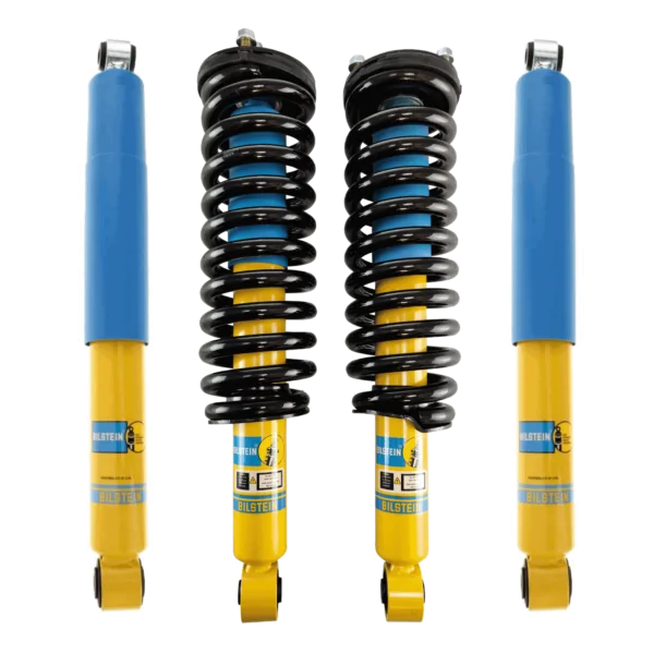 Bilstein 4600 Assembled Coilovers with OE Replacement Springs and Rear Shocks for 2005-2015 Nissan Xterra