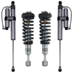 Bilstein 6112 0-2" Front Assembled Coilovers with 5160 Rear Reservoir Shocks for 2004-2008 Ford F-150 4WD