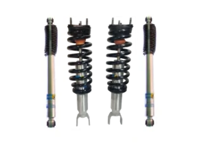 Bilstein 6112 0-2.75 Front Lift Assembled Coilovers, 5100 0-1 Rear Lift Shocks for 2011-2018 Ram 1500 4WD