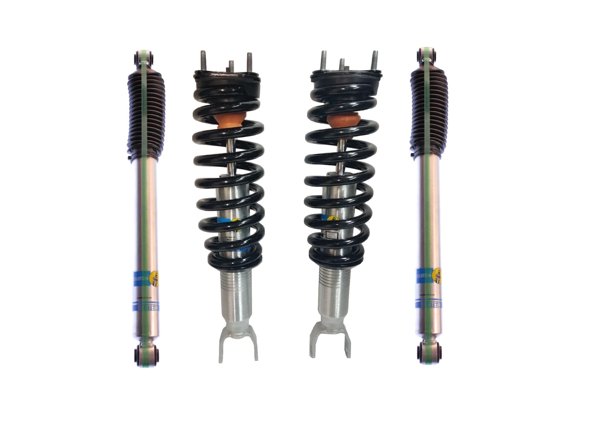 Bilstein 6112 0-2.75 Front Lift Assembled Coilovers, 5100 0-1 Rear Lift Shocks for 2011-2018 Ram 1500 4WD
