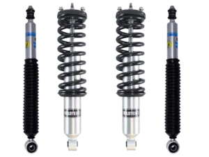 Bilstein 6112 0-3.5" Front Assembled Coilovers, 5100 0-2" Rear Lift Shocks 2010-2023 Toyota 4Runner