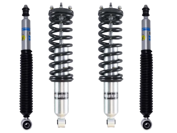 Bilstein 6112 0-3.5" Front Assembled Coilovers, 5100 0-2" Rear Lift Shocks 2010-2023 Toyota 4Runner