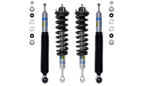 Bilstein-OME 2.5 Lift 5100 Assembled Coilovers and 0-2- Rear Lift Shocks for 2010-2014 Toyota FJ Cruiser