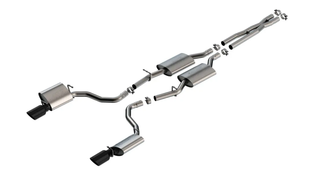 Borla S-Type Cat-Back Exhaust System for 2019-2023 Dodge Charger GT 3.6L V6 Automatic Transmission 2WD (4Door)-140917BC