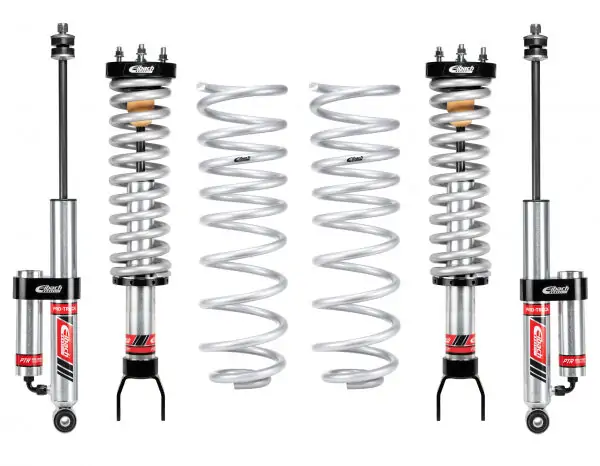 Eibach Pro-Truck Stage 2R Front Coilovers and Rear Reservoir Shocks with Pro-Lift Springs for 2019-2023 Ram 1500 Crew Cab 5.7L HEMI V8 4WD