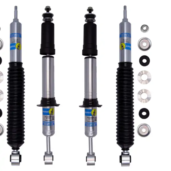 Bilstein 5100 Height Adjustable 0-2.5 Front and 0-2 Rear Lift Shocks for 2003-2009 Lexus GX470