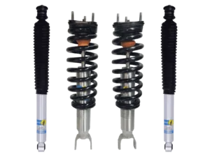 Bilstein 6112 0.6-2.6" Front Lift Assembled Coilovers with Rear 5100 Shocks for 2019-2023 Ram 1500 2WD/4WD