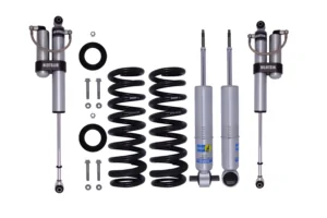 Bilstein 6112 0.7-2.9 Front and B8 5160 0-2 Rear Lift Shocks for 2019-2022 Ford Ranger 2WD