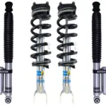 Bilstein B8 5100 0-2.6" Front Lift Adjustable Coilovers with Rear Reservoir Shocks for 2019-2023 Ram 1500 New Body
