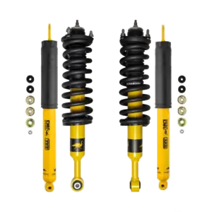 OME 2 Front Lift Coilovers and 0-2.25 Lift Rear Shocks for 2005-2015 Toyota Tacoma
