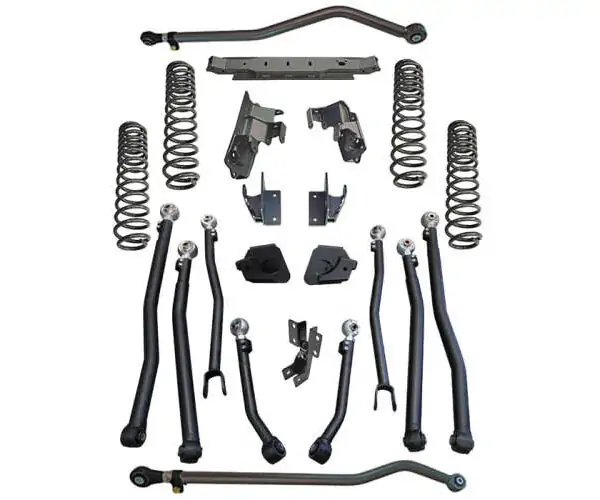 SuperLift 4 Rock Runner Series Lift Kit with Shadow Shocks for 2018-2023 Jeep Wrangler JLU 4-door 4WD