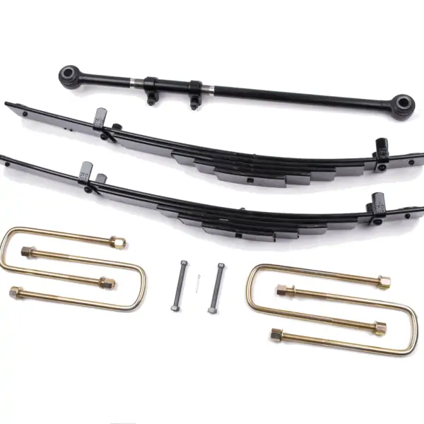 Zone Offroad 2.5" Leaf Spring Mini-Packs Leveling Kit with Bilstein 5100 Shocks for 1999-2004 Ford F250/350