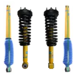 Bilstein 4600 Front Assembled Coilovers with OE Replacement Coils and Rear Shocks for 2009-2013 Ford F-150