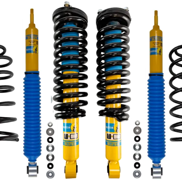 Bilstein 4600 Front Assembled Coilovers with OE Replacement Springs and Rear Shocks and Coils for 2003-2009 Toyota 4Runner