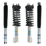 Bilstein 5100 0.75"-2" Front Lift Assembled Coilovers with OE Coils and Rear Shocks for 2005-2010 Jeep Grand Cherokee WK