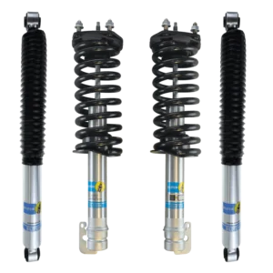 Bilstein 5100 0.75"-2" Front Lift Assembled Coilovers with OE Coils and Rear Shocks for 2005-2010 Jeep Grand Cherokee WK