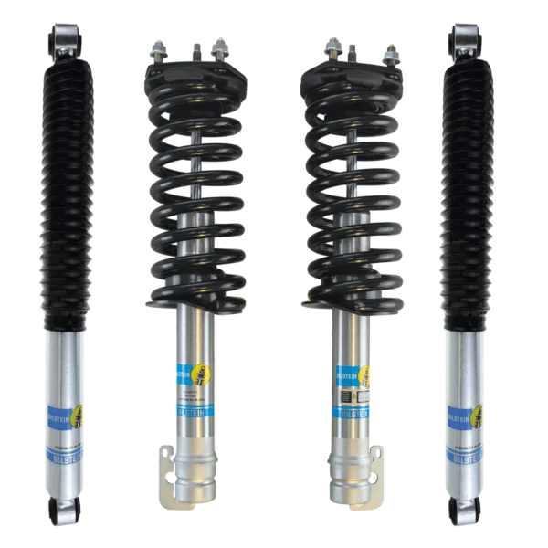 Bilstein 5100 0.75"-2" Front Lift Assembled Coilovers with OE Coils and Rear Shocks for 2005-2010 Jeep Grand Cherokee WK