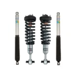 Bilstein 6112 0-2.5 Front Assembled Coilovers and 0-1 Rear Lift Shocks for 2021-2023 Ford F-150 4WD 3.5L or 2.7L