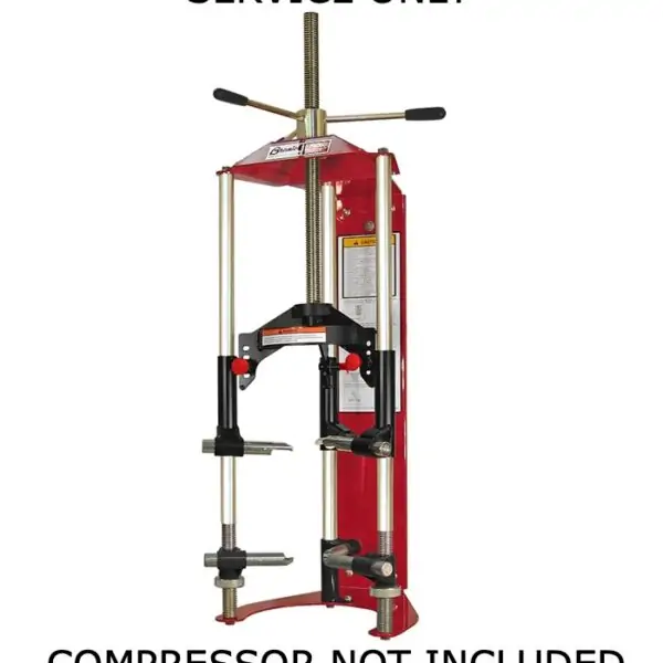 Professional Coilover Strut Spring Coil Compressor Service for C-Clip Snap Ring Adjustments