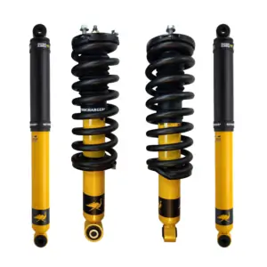 OME 2 Front Lift Coilovers and 2 Rear Lift Nitro+ Shocks For 1998-2004 Toyota Tacoma