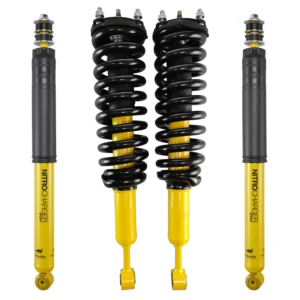 OME 2.5 Front Lift Assembled Coilovers and 0-2.36 Rear Lift Sport Shocks for 2007-2021 Toyota Tundra