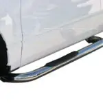 Steelcraft 3" Round Sidebars Stainless Steel for 09-14 Ford F150 Regular Cab - 213607 