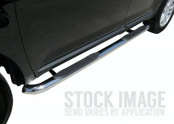 Steelcraft 3" Round Sidebars Stainless Steel for 11-22 Dodge Durango - 221127 
