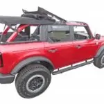 Steelcraft 4X Series Sidebars Textured Black for 21-23 Ford Bronco 4 Dr - 40-15020 