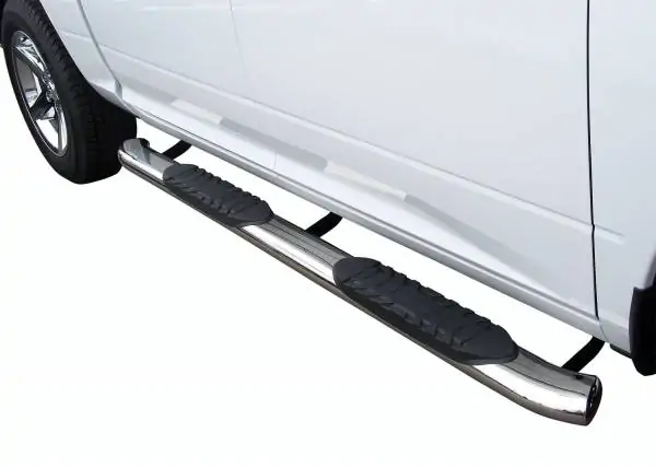 Steelcraft 5" Oval Premium Sidebars Stainless Steel 19-23 Dodge Ram 1500 Crew Cab - 423709P 
