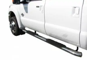 Steelcraft 5" Oval Premium Sidebars Stainless Steel for 1999-2016 Ford Super Duty Crew Cab - 412469P 