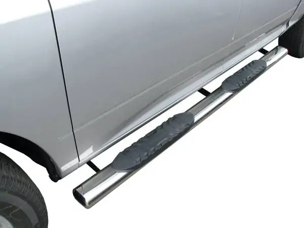 Steelcraft 5" Oval Sidebars Stainless Steel 19-23 Dodge Ram 1500 Crew Cab - 423709 