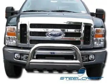 Steelcraft Black Bull Bar for 08-10 Ford Super Duty - 71320B 