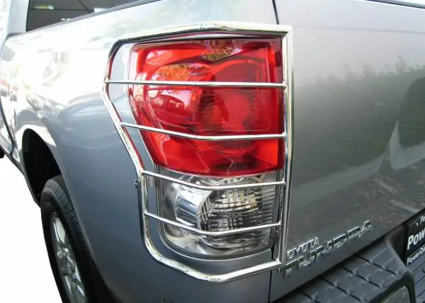 Steelcraft Black Taillight Guards for 07-13 Toyota Tundra - 33310 