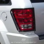 Steelcraft Black Taillight Guards for 2005-2010 Jeep Grand Cherokee - 32130 