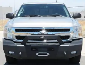 Steelcraft Elevation Bullnose Front Bumper Fine Texture Black for 2007-2013 Chevy Silverado 1500 - 70-10320 