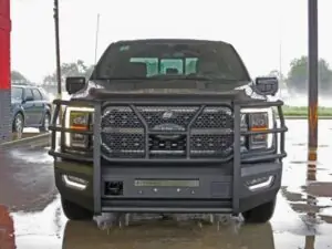 Steelcraft Elevation Front Bumper Fine Texture Black for 21-23 Ford F-150 Eco-boost and Hybrid - 60-11430CC 