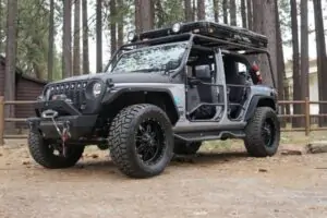 Steelcraft Fine Textured Black Front Doors for Jeep Wrangler JL & Jeep Gladiator 2018-2023 - 92220 