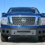 Steelcraft Fortis Front Bumper Fine Texture Black for 2017-2023 Nissan Titan Includes PRO-4X. - 71-14090 