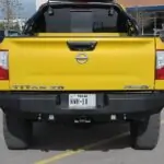Steelcraft Fortis Rear Bumper Fine Texture Black for 2016-2023 Nissan Titan XD and 2017-2023 Nissan Titan - 76-24080 