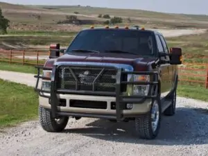 Steelcraft HD Grille Guard Semi-gloss Black 2008-10 Ford Super Duty - 50-1320 