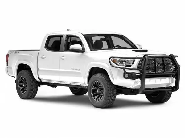 Steelcraft HD Grille Guard Semi-gloss Black 2016-2023 Toyota Tacoma - 50-3420C 
