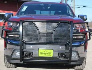 Steelcraft HD Grille Guard Semi-gloss Black Chevy Silverado 1500 2019-2022 Includes Diesels - 50-0490C 