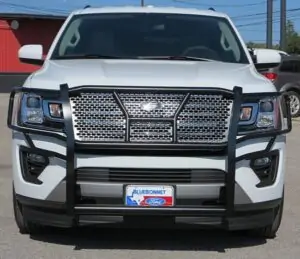 Steelcraft HD Grille Guard Semi-gloss Black for 2018-21 Ford Expedition - 50-1330C 