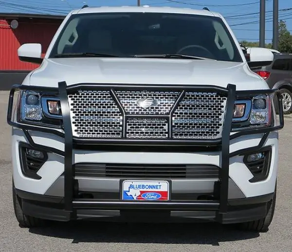 Steelcraft HD Grille Guard Semi-gloss Black for 2018-21 Ford Expedition - 50-1330C 