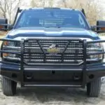 Steelcraft HD Replacement Front Bumper Semi-gloss Black Chevy Silverado 2500/3500HD 2015-2019 - HD10440R 