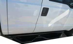 Steelcraft HD Sidebar Semi-Gloss Black for 99-16 Ford Super Duty Super Cab - 80-12450 